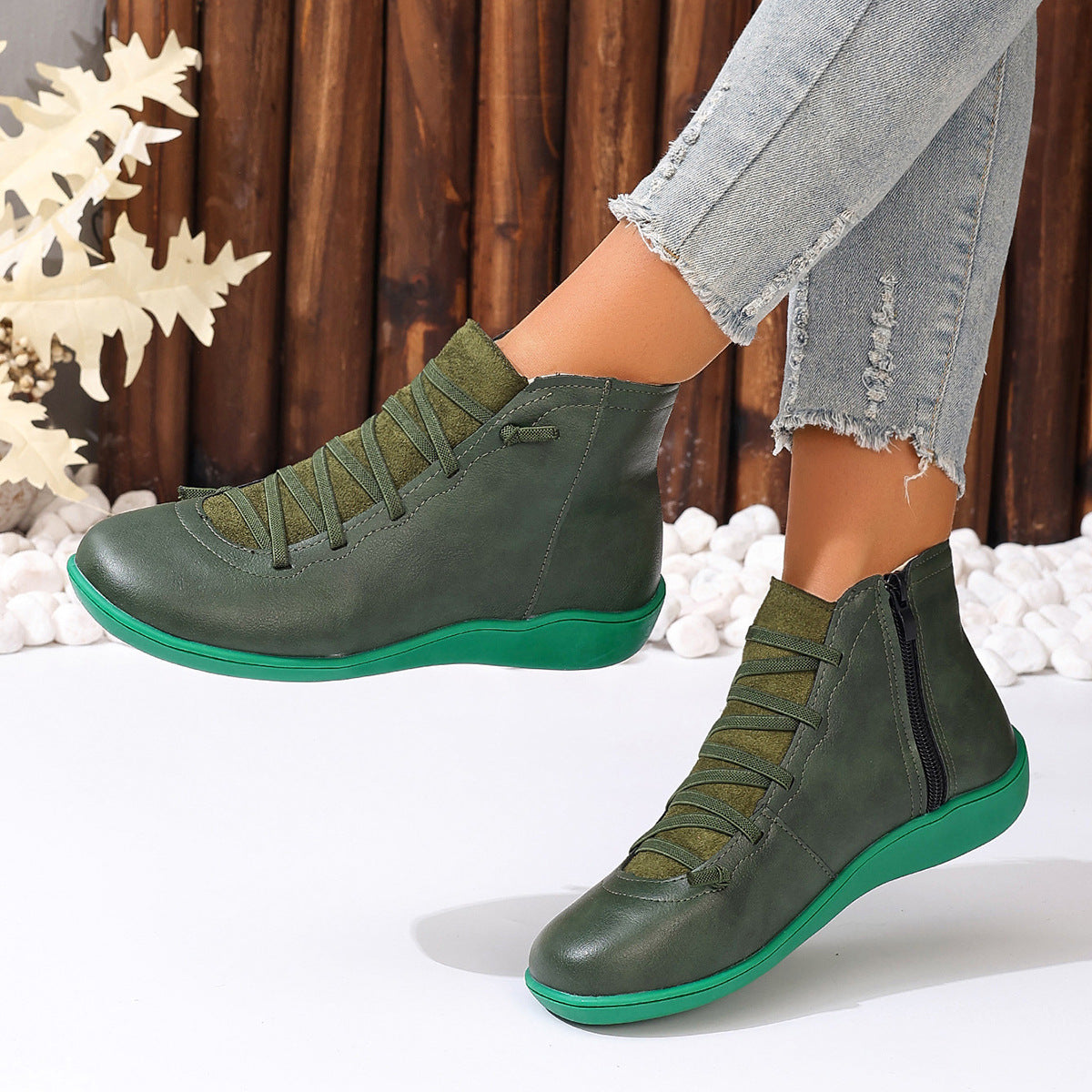 Bottes Courtes Trendy